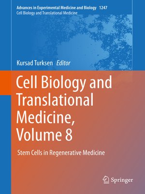 cover image of Cell Biology and Translational Medicine, Volume 8